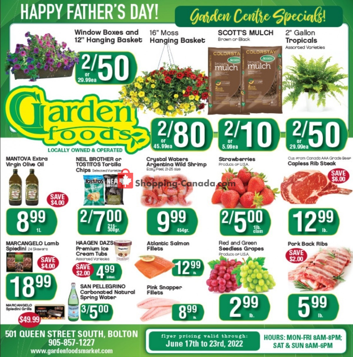 Garden Foods flyer from Friday June 17, 2022 to Thursday June 23, 2022 - page 1