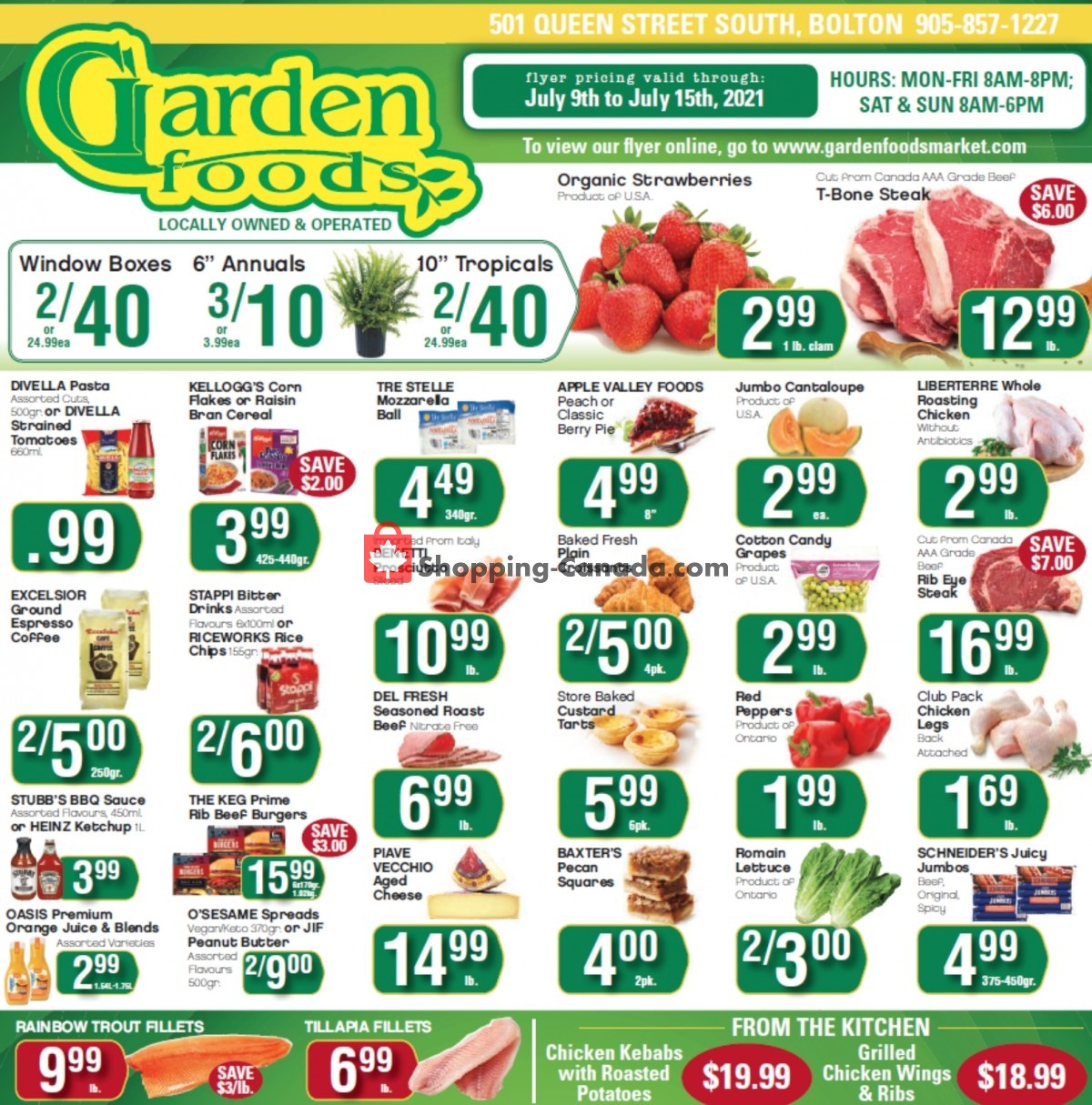 Garden Foods flyer from Friday July 9, 2021 to Thursday July 15, 2021 - page 1