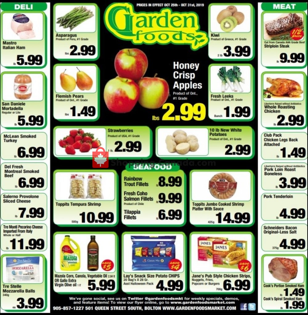 Garden Foods flyer from Friday October 25, 2019 to Thursday October 31, 2019 - page 2