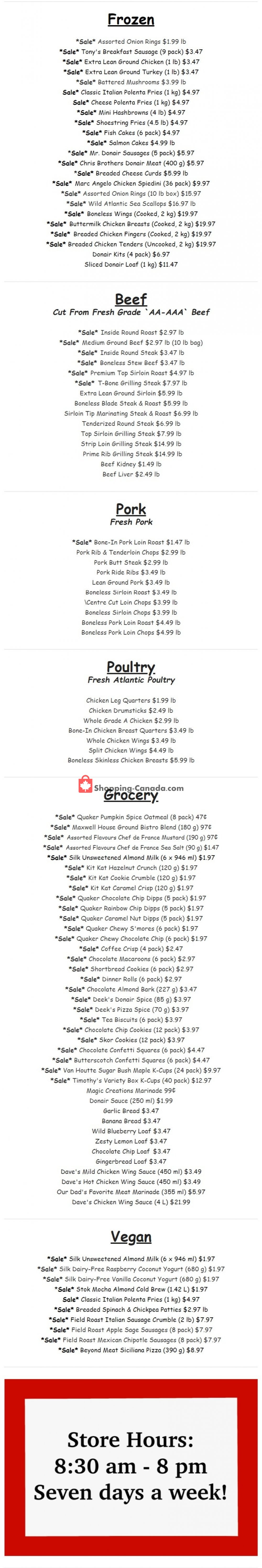 Gateway Meat Market flyer from Thursday December 17, 2020 to Wednesday December 23, 2020 - page 12