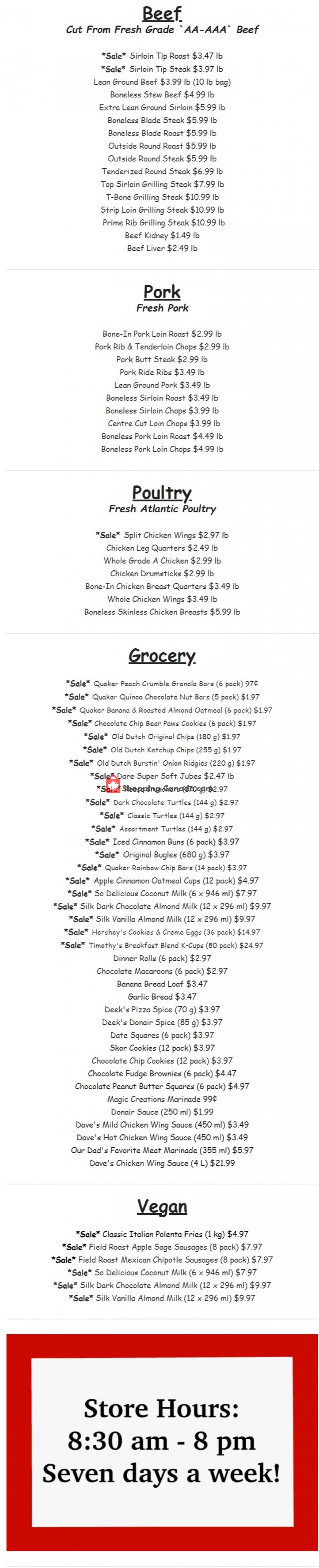 Gateway Meat Market flyer from Thursday April 1, 2021 to Wednesday April 7, 2021 - page 11