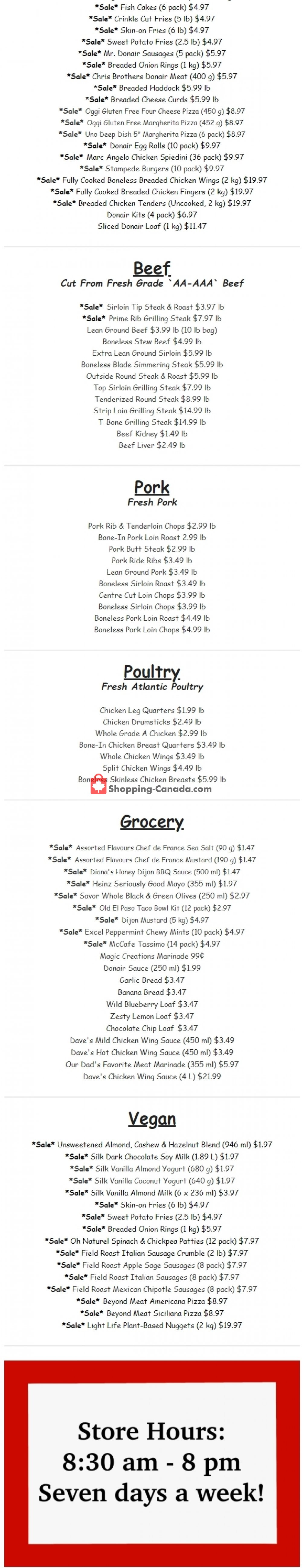 Gateway Meat Market flyer from Thursday August 6, 2020 to Wednesday August 12, 2020 - page 14