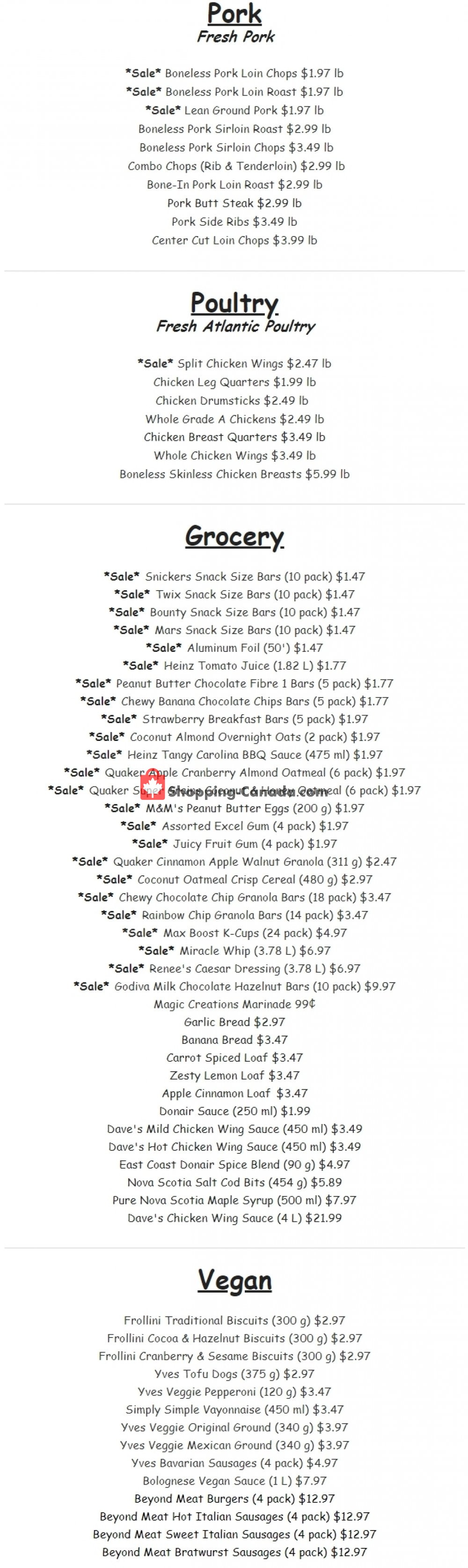 Gateway Meat Market flyer from Thursday August 8, 2019 to Wednesday August 14, 2019 - page 13