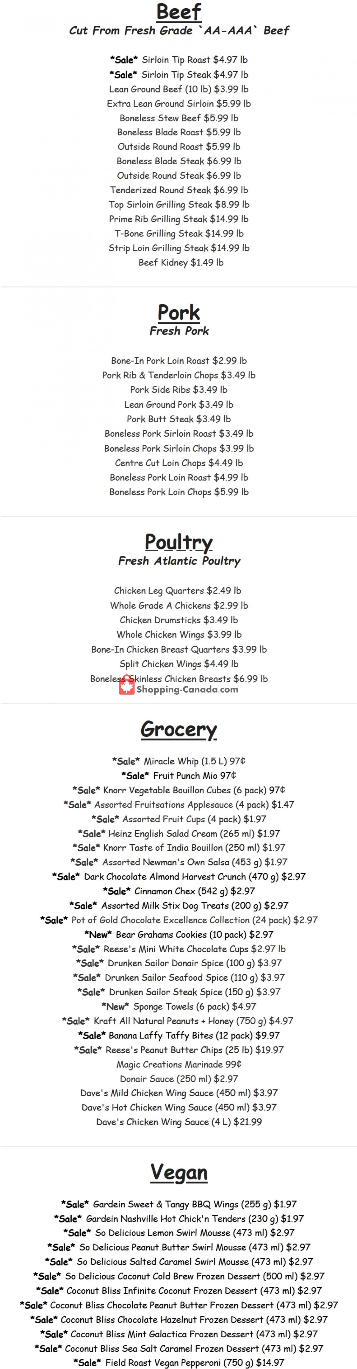 Gateway Meat Market flyer from Thursday June 29, 2023 to Wednesday July 5, 2023 - page 14