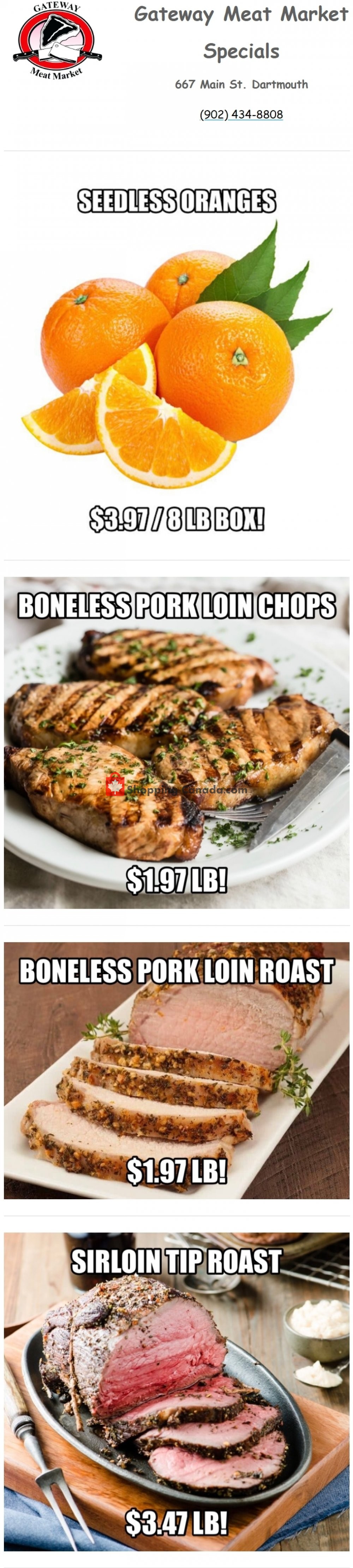 Gateway Meat Market flyer from Thursday May 16, 2019 to Wednesday May 22, 2019 - page 1