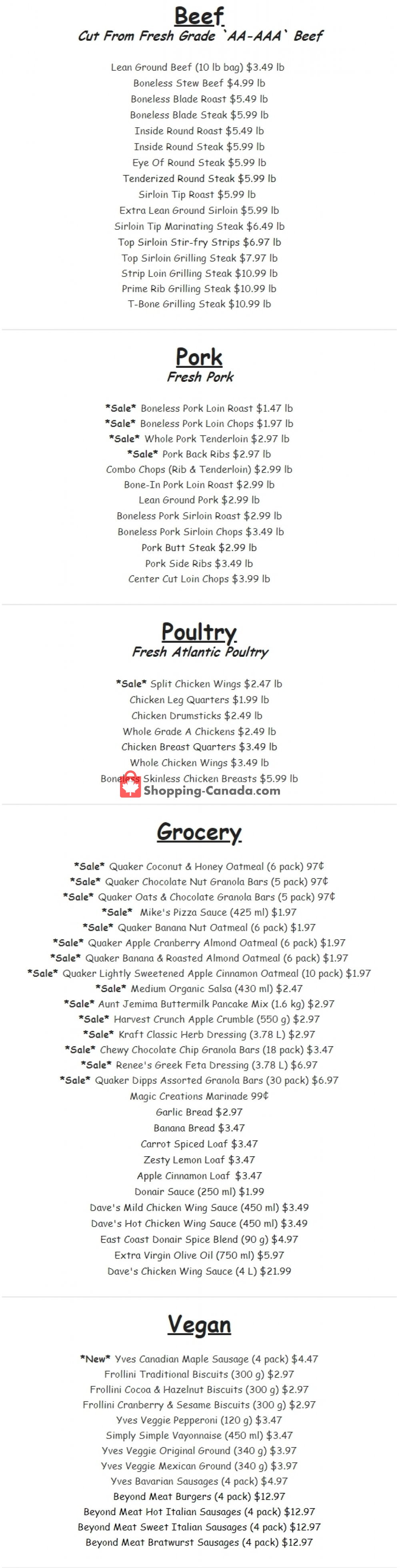 Gateway Meat Market flyer from Thursday October 3, 2019 to Wednesday October 9, 2019 - page 13