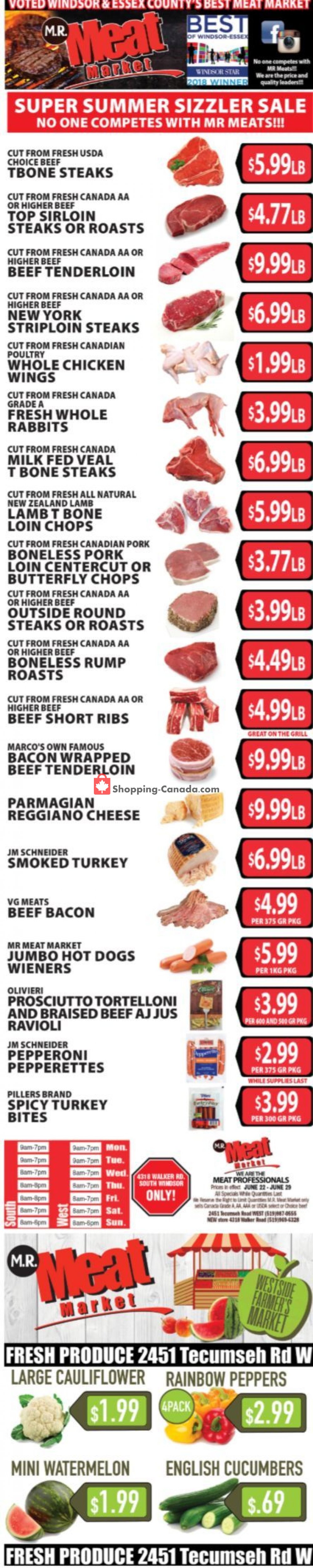 Gateway Meat Market flyer from Wednesday June 26, 2019 to Saturday June 29, 2019 - page 1