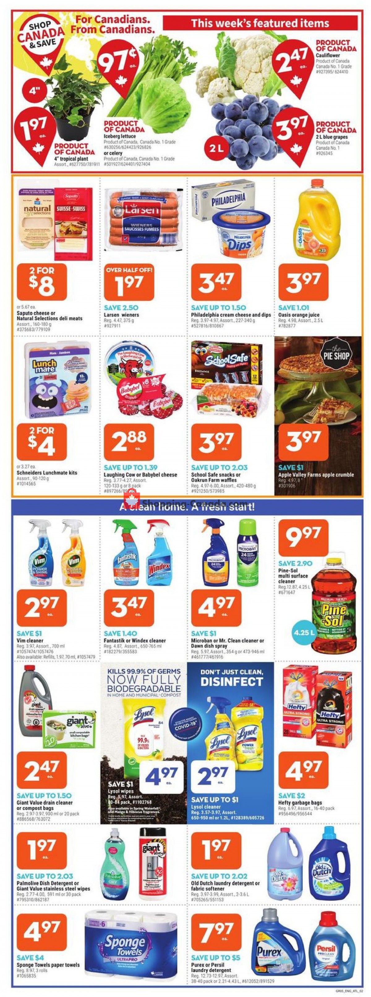 Giant Tiger Canada, flyer (A Long Weekend Full of Savings Atlantic