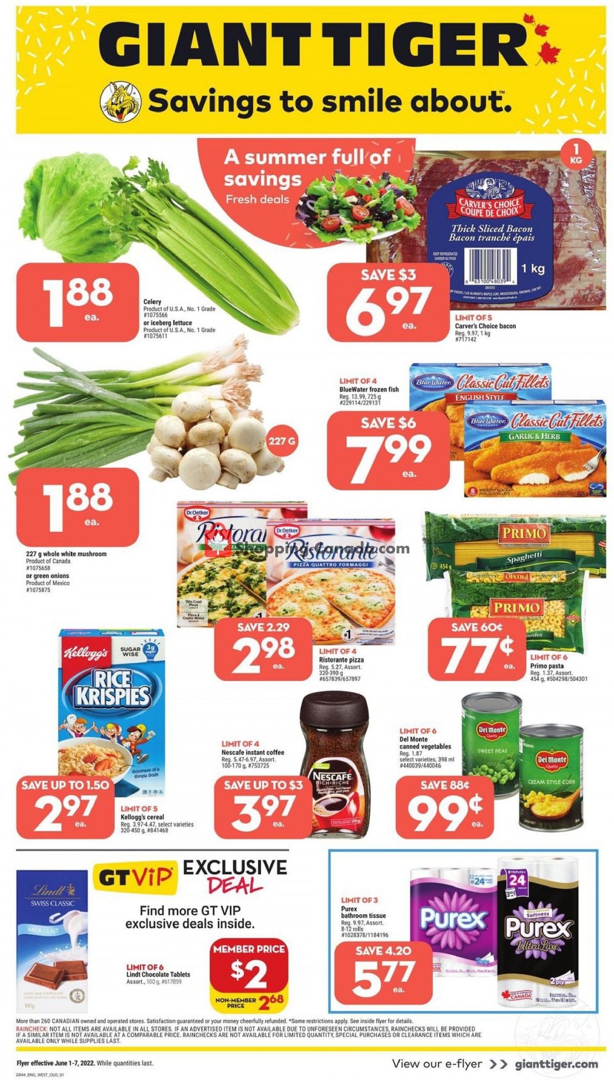 Giant Tiger Canada, flyer (A summer full of savings West) June 1