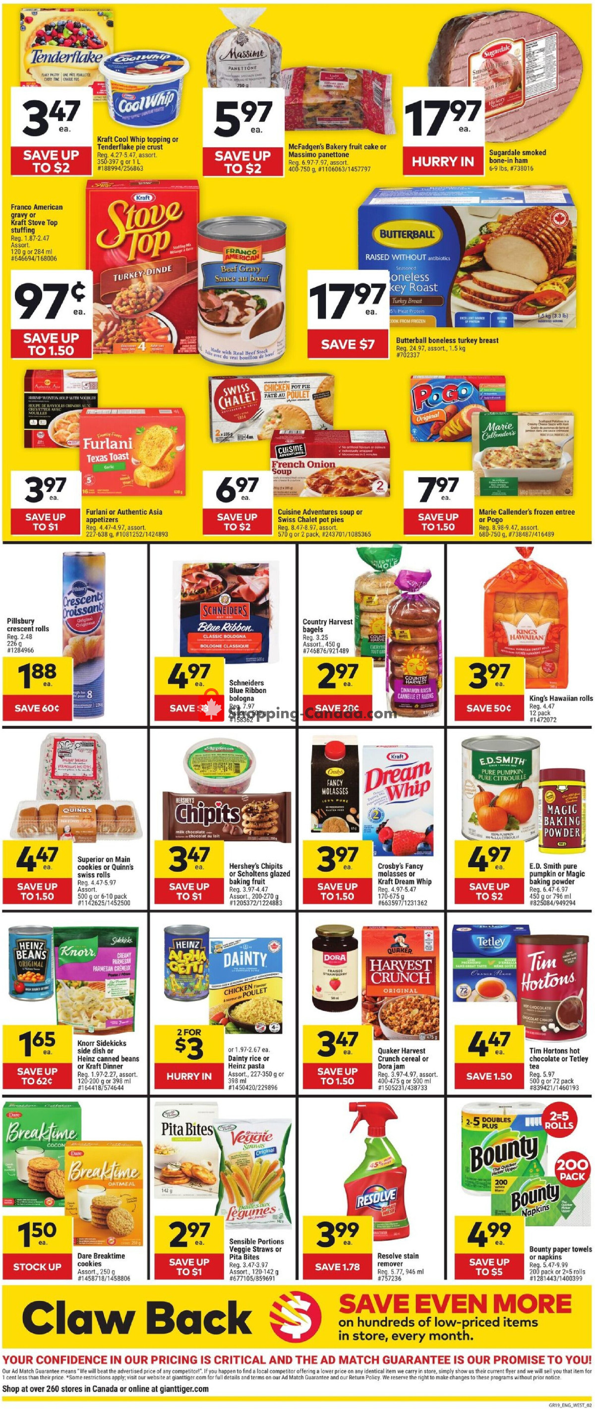 Giant Tiger flyer from Wednesday December 11, 2024 to Tuesday December 17, 2024 - page 2