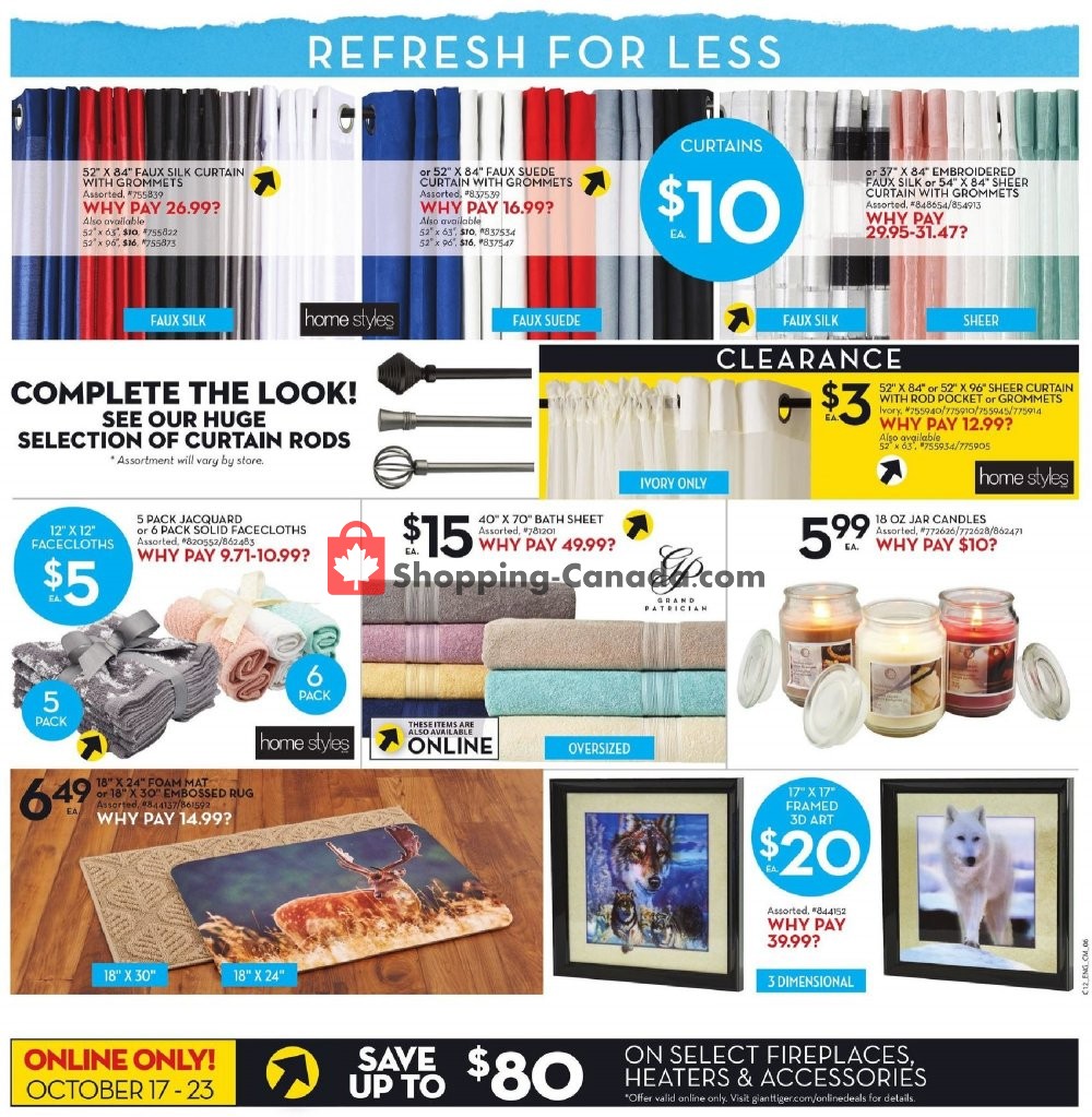 Giant Tiger flyer from Wednesday October 17, 2018 to Tuesday October 23, 2018 - page 10