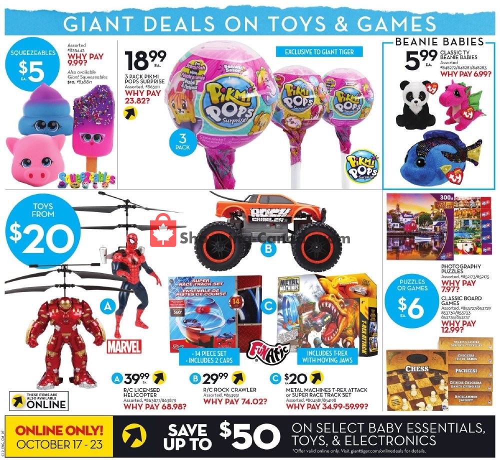 Giant Tiger flyer from Wednesday October 17, 2018 to Tuesday October 23, 2018 - page 11