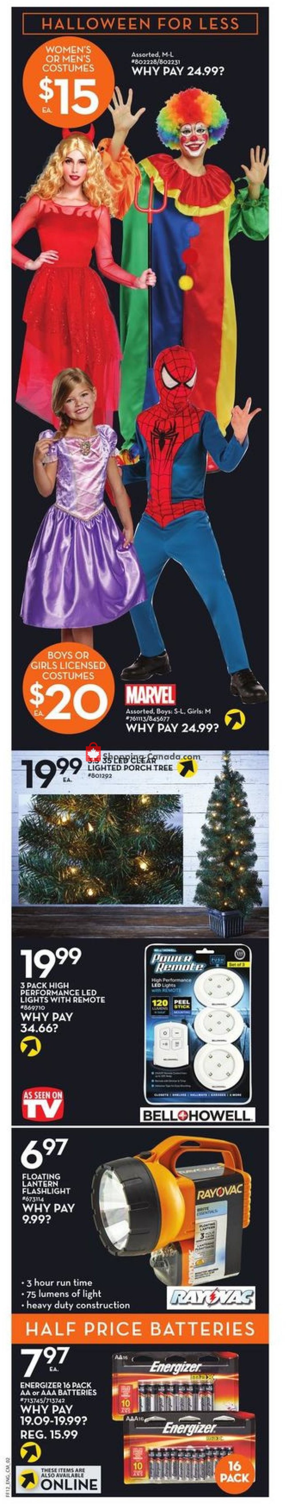 Giant Tiger flyer from Wednesday October 17, 2018 to Tuesday October 23, 2018 - page 2