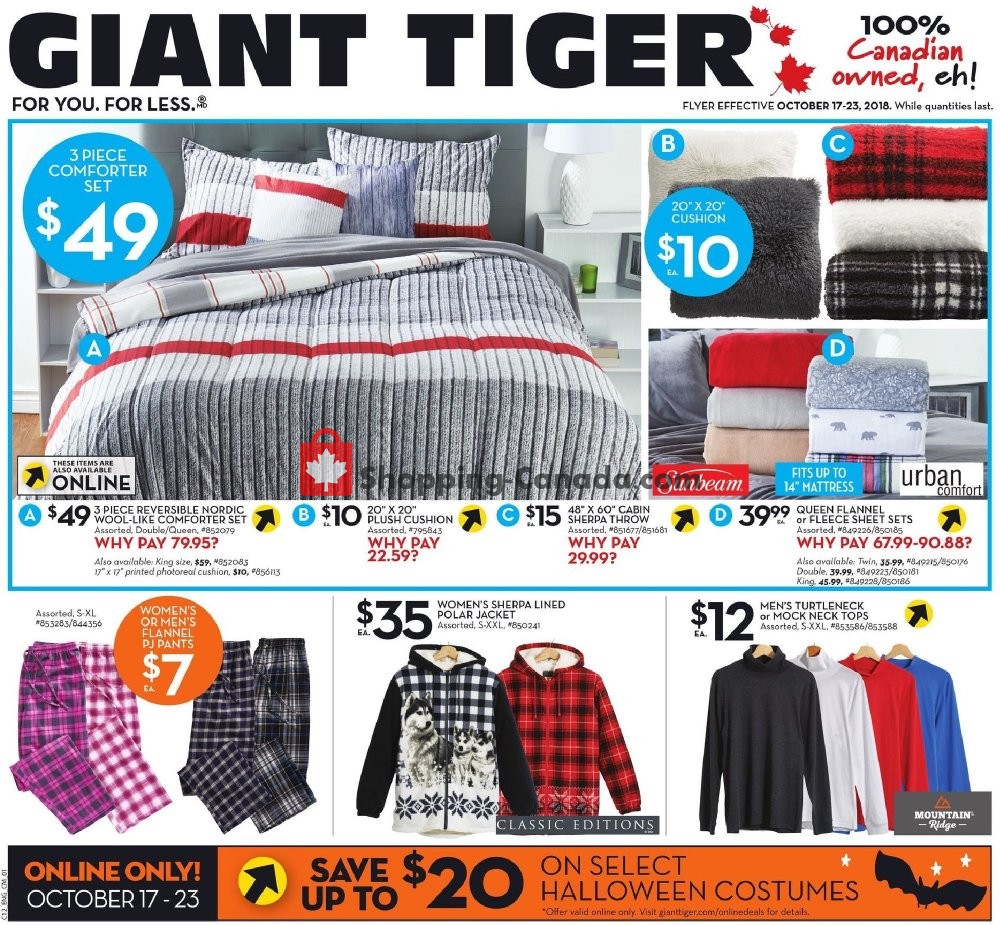 Giant Tiger flyer from Wednesday October 17, 2018 to Tuesday October 23, 2018 - page 5
