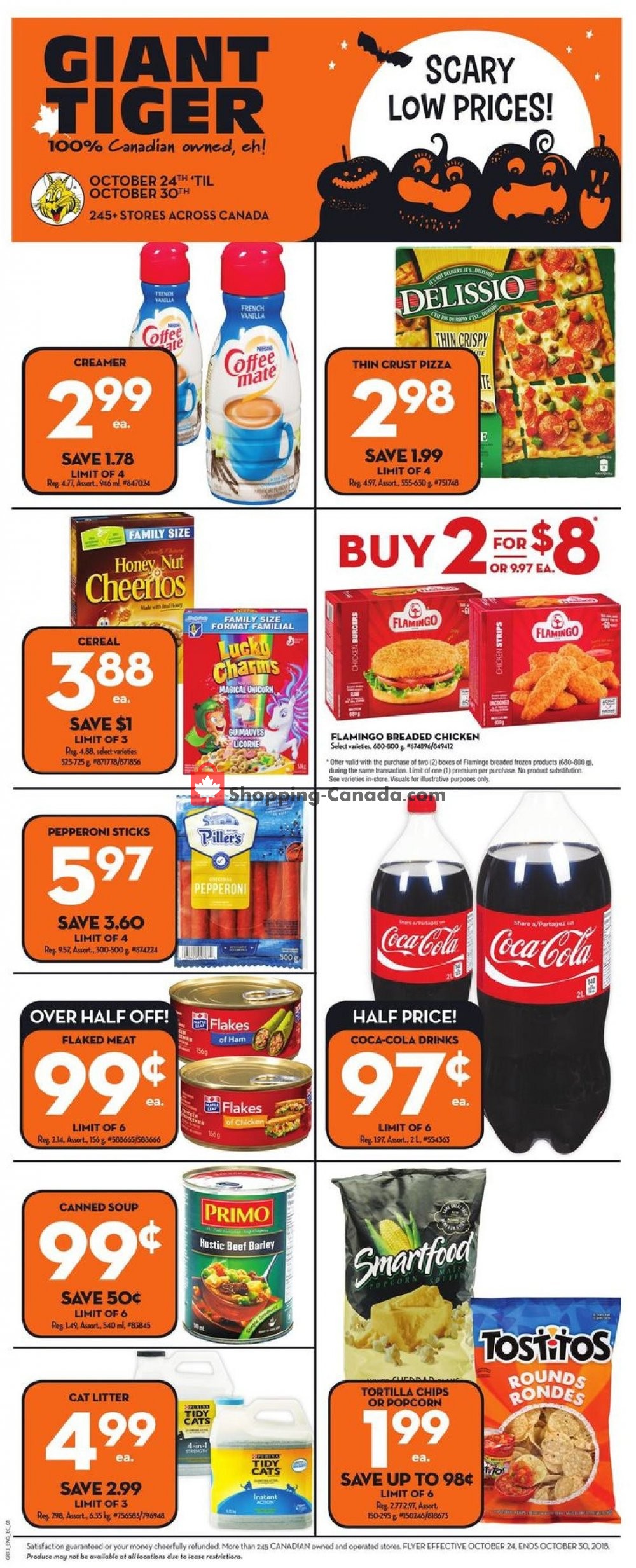 Giant Tiger flyer from Wednesday October 24, 2018 to Tuesday October 30, 2018 - page 3