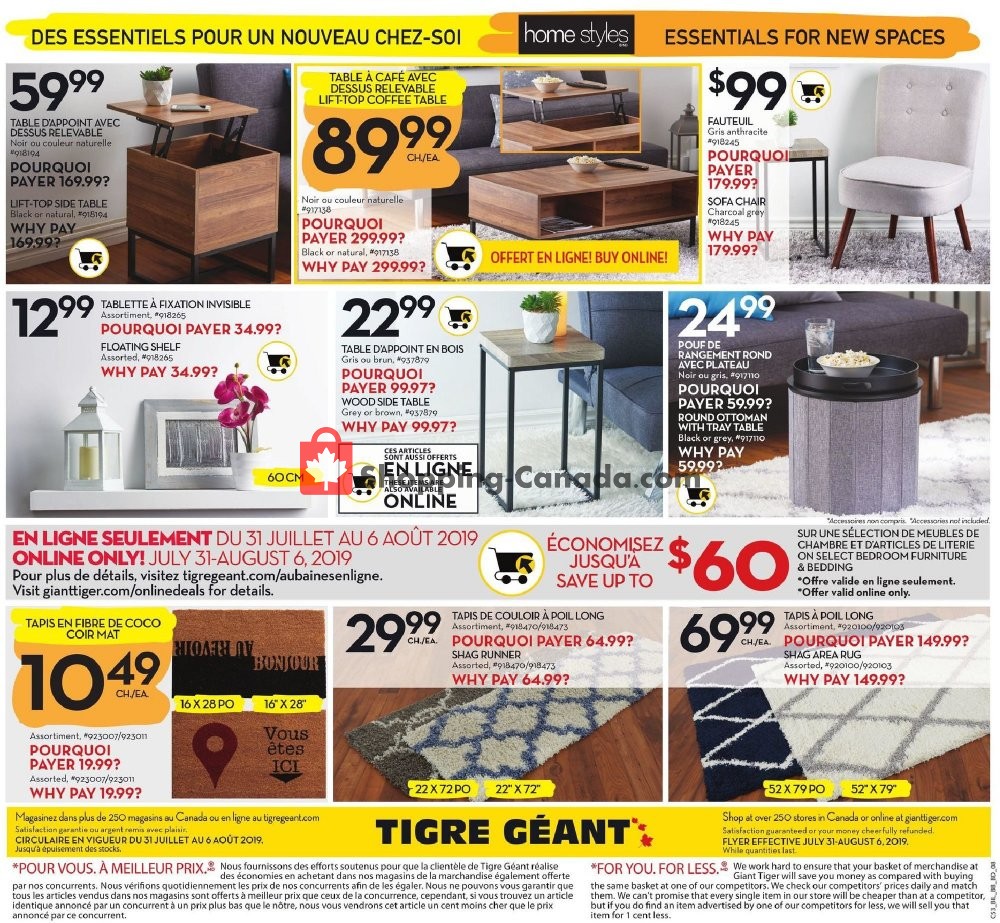 Giant Tiger flyer from Wednesday July 31, 2019 to Tuesday August 6, 2019 - page 13