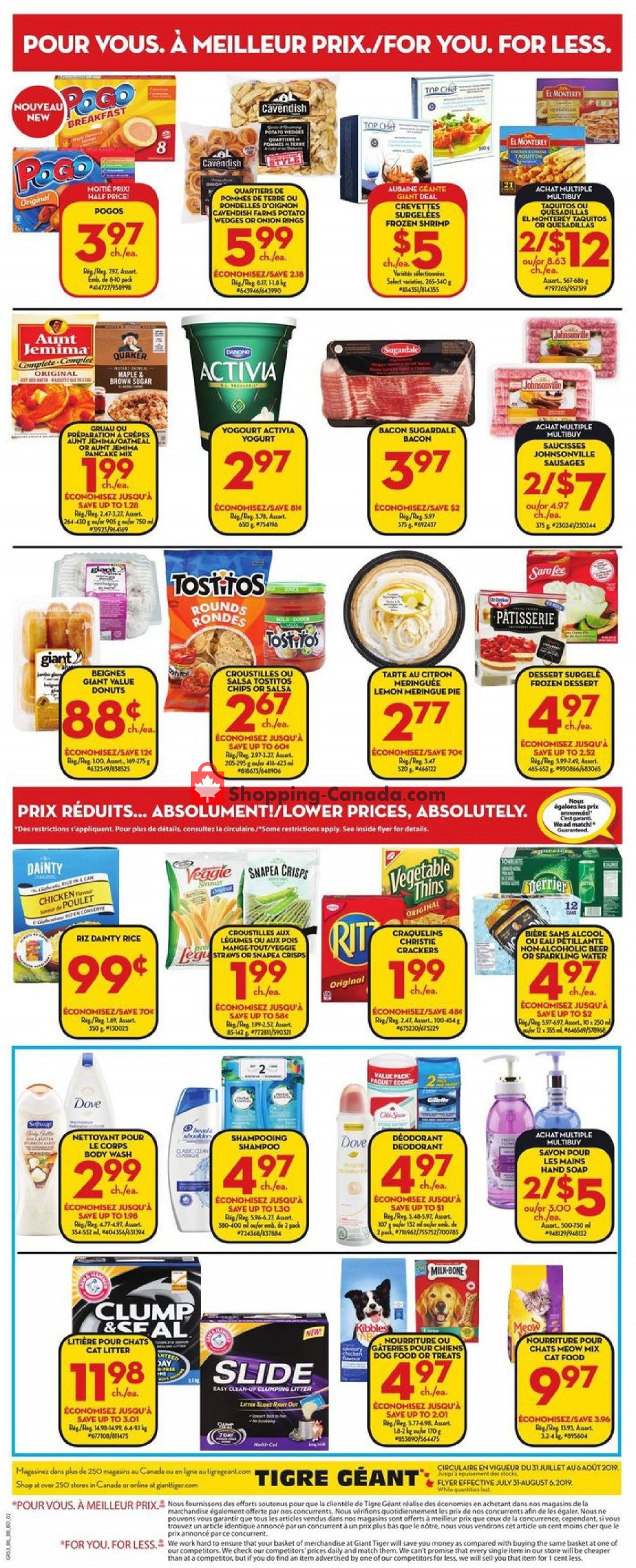 Giant Tiger flyer from Wednesday July 31, 2019 to Tuesday August 6, 2019 - page 4