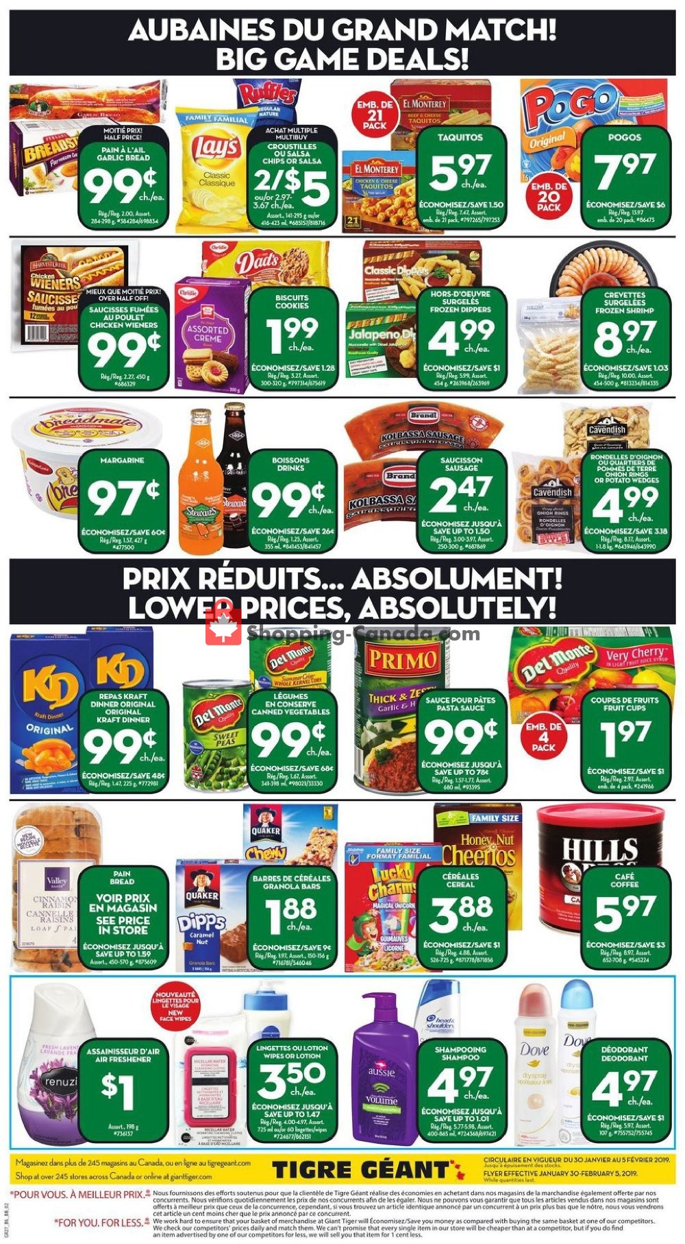 Giant Tiger flyer from Wednesday January 30, 2019 to Tuesday February 5, 2019 - page 2
