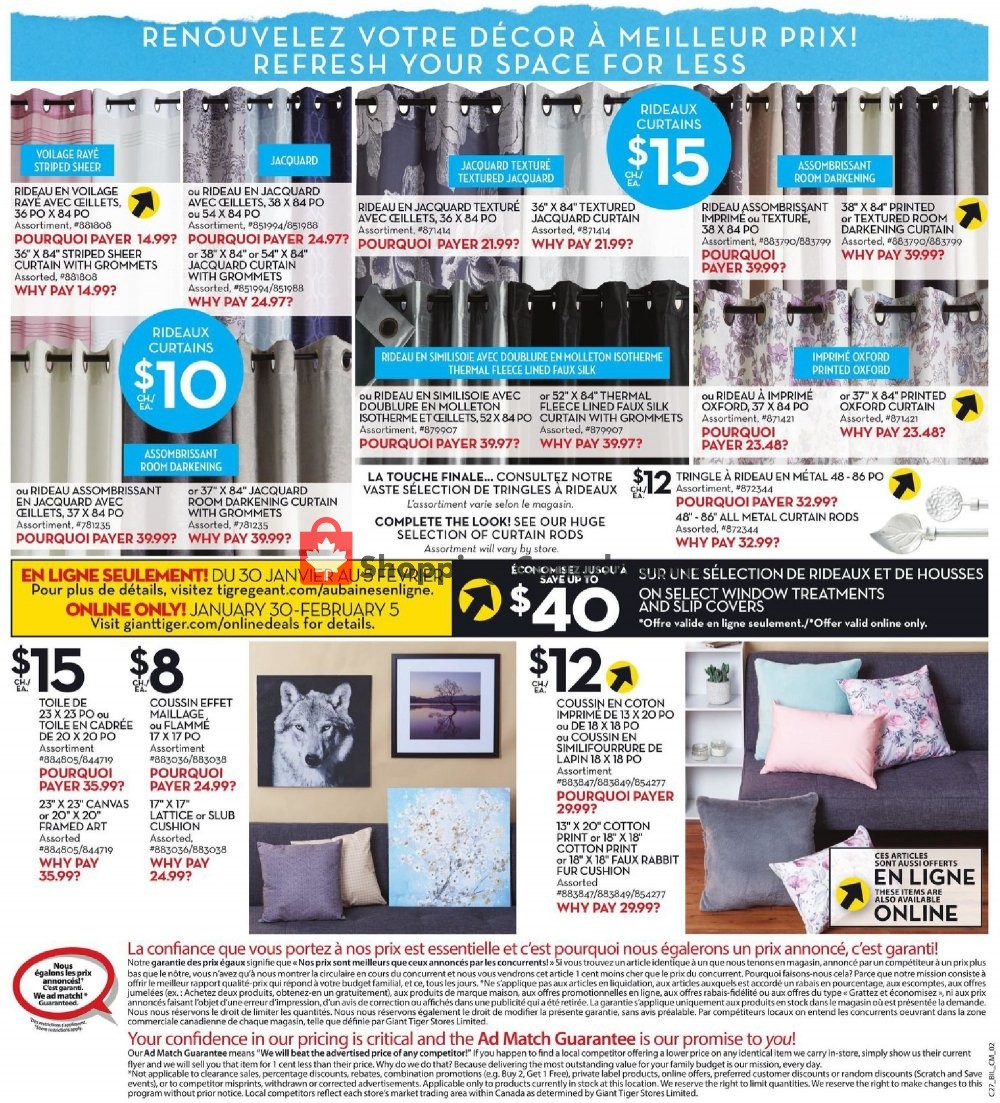 Giant Tiger flyer from Wednesday January 30, 2019 to Tuesday February 5, 2019 - page 5