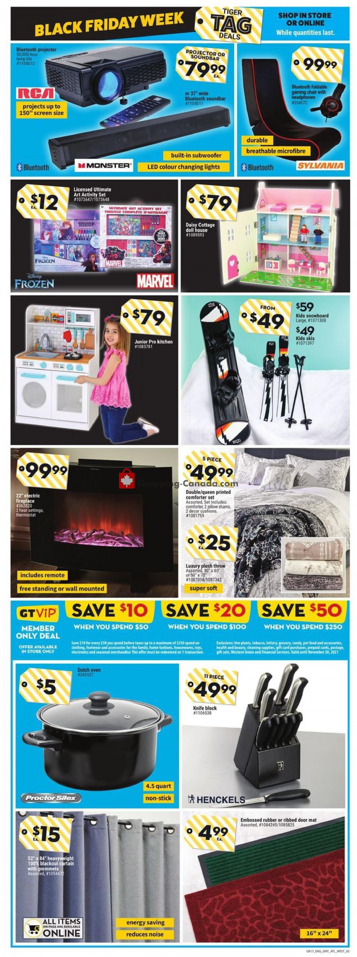 Giant Tiger Canada, flyer - (Black Friday Week - ON): November 24 -  November 30, 2021 | Shopping Canada