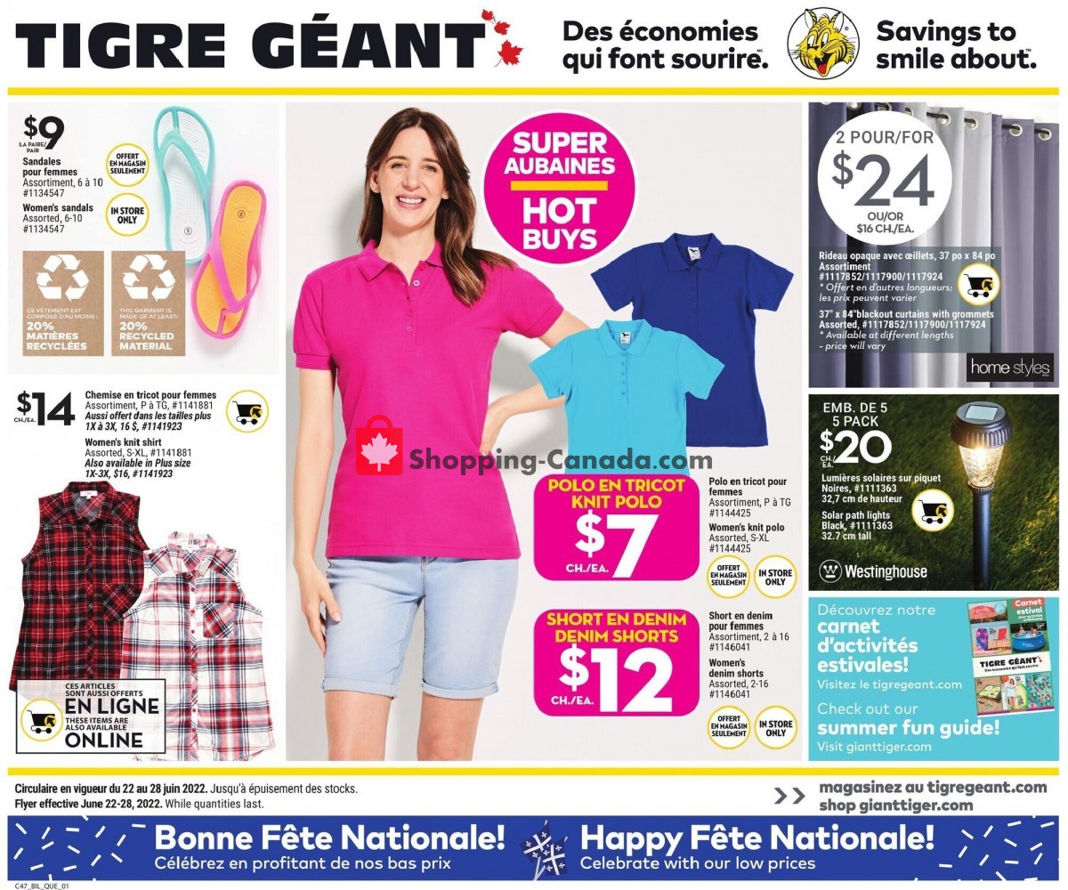 Giant Tiger flyer from Wednesday June 22, 2022 to Tuesday June 28, 2022 - page 8