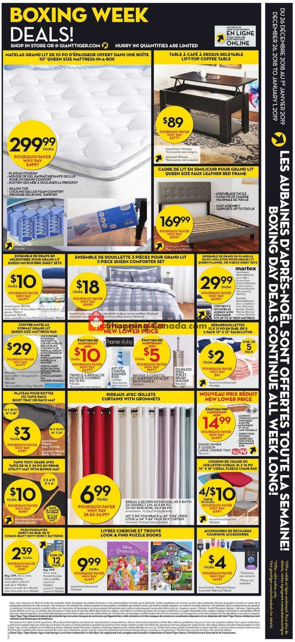 Giant Tiger flyer from Tuesday December 25, 2018 to Tuesday January 1, 2019 - page 7