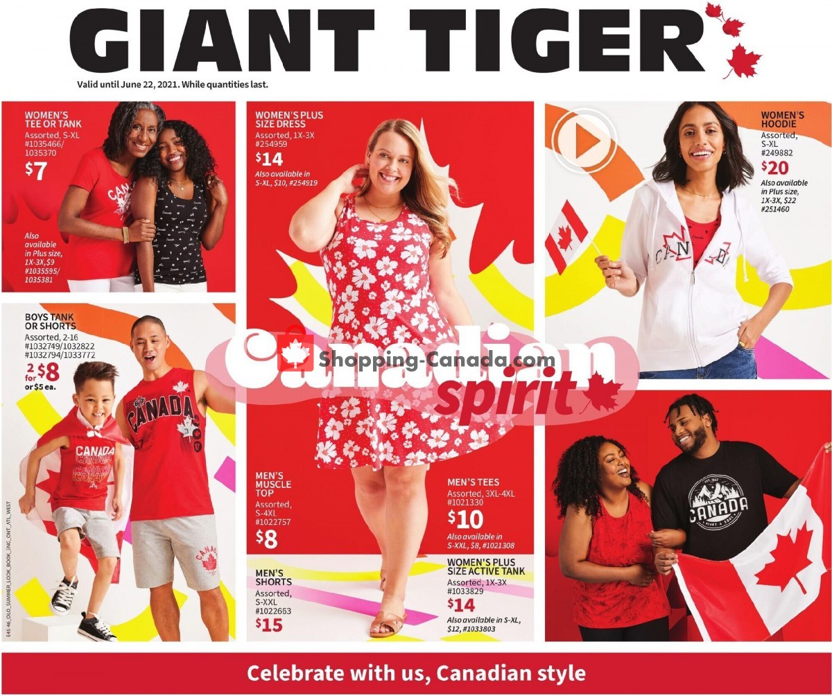 Giant Tiger flyer from Wednesday June 9, 2021 to Tuesday June 22, 2021 - page 1