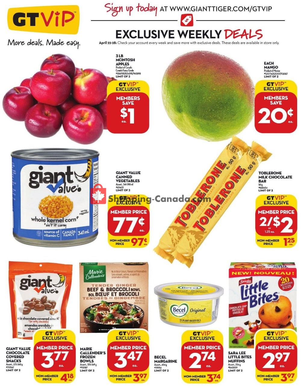 Giant Tiger flyer from Wednesday April 22, 2020 to Tuesday April 28, 2020 - page 6