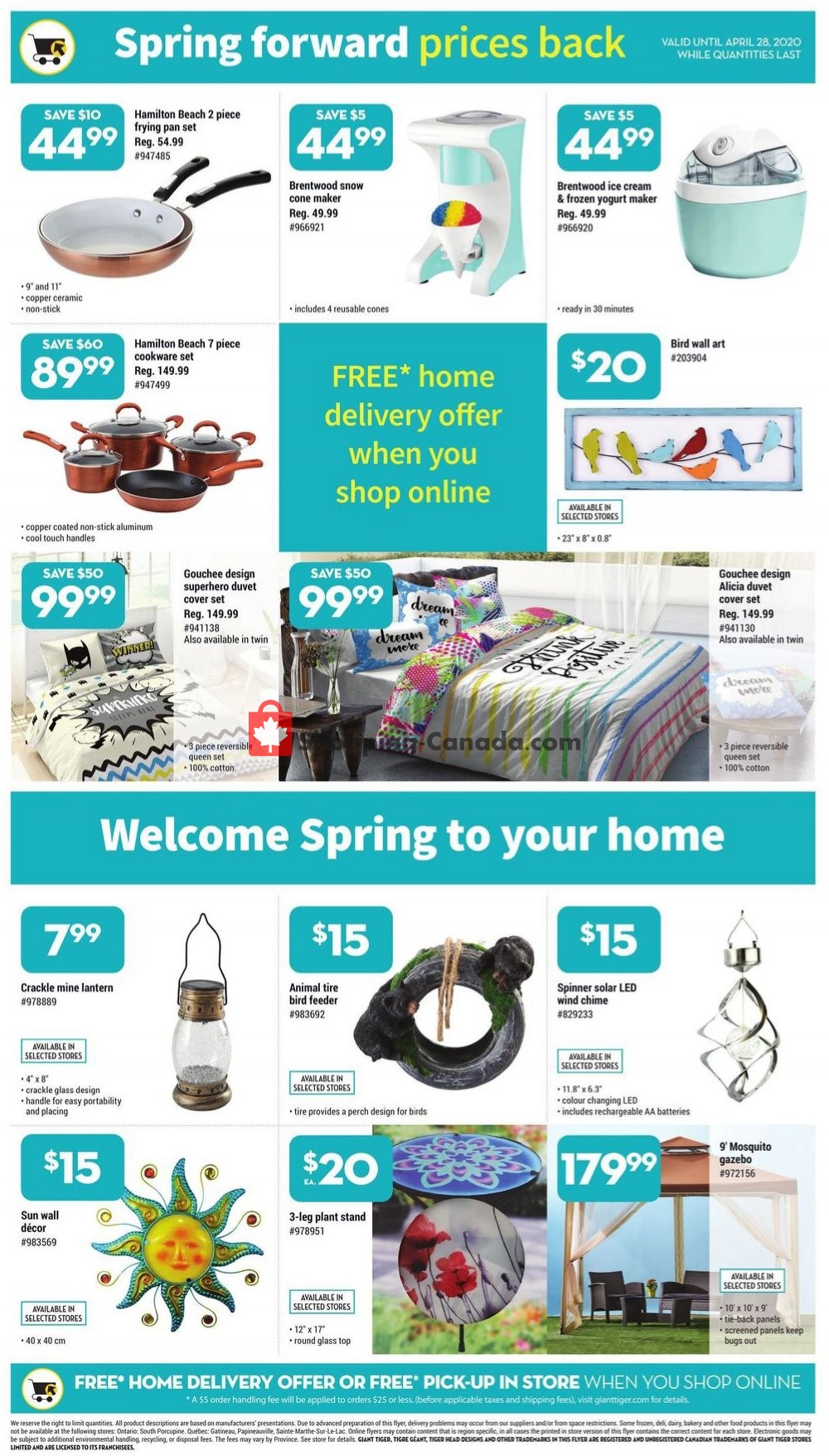 Giant Tiger flyer from Wednesday April 22, 2020 to Tuesday April 28, 2020 - page 7