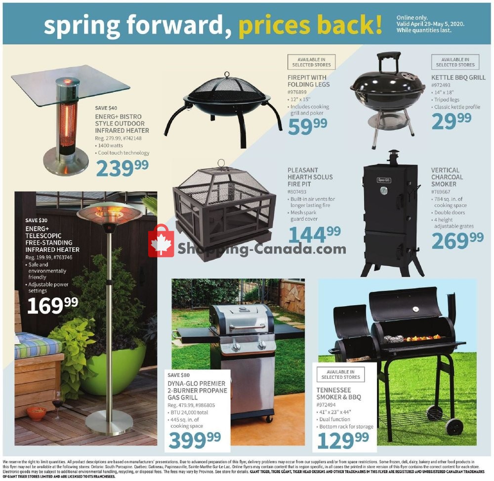 Giant Tiger flyer from Wednesday April 29, 2020 to Tuesday May 5, 2020 - page 18