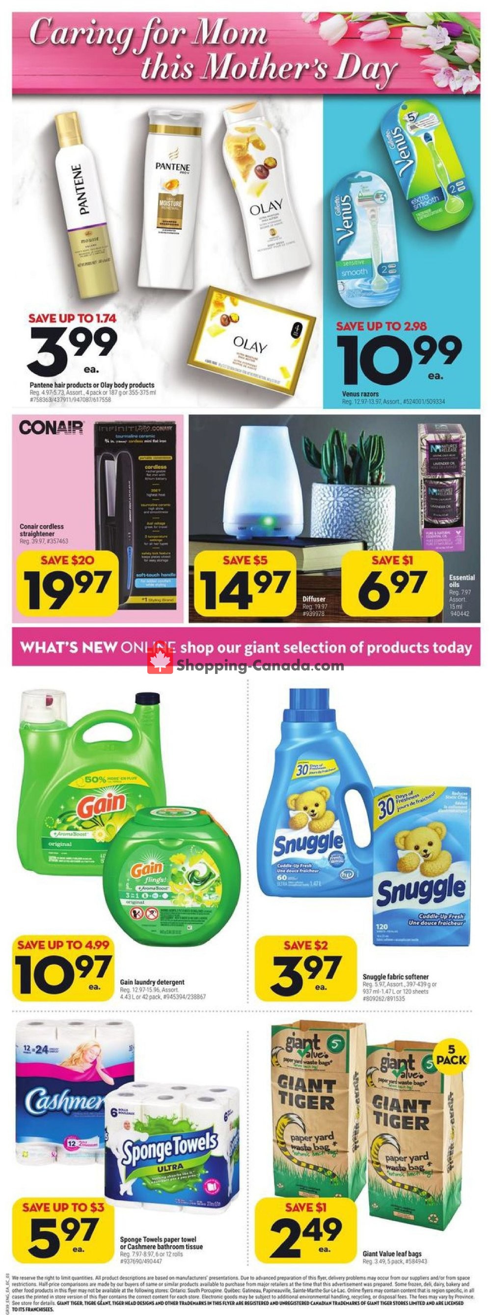 Giant Tiger flyer from Wednesday April 29, 2020 to Tuesday May 5, 2020 - page 4
