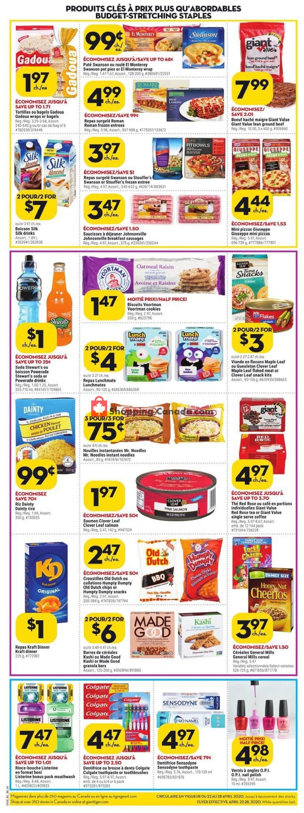 Giant Tiger flyer from Wednesday April 22, 2020 to Tuesday April 28, 2020 - page 4