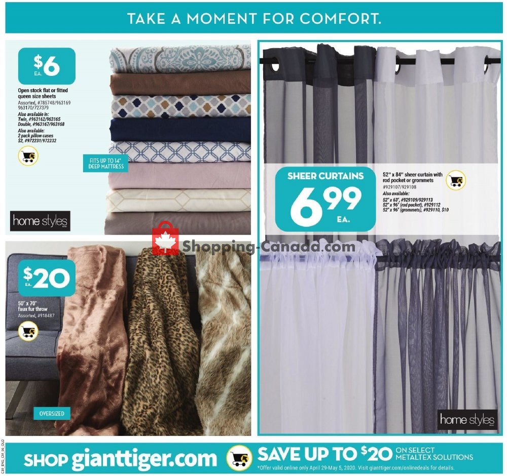Giant Tiger flyer from Wednesday April 29, 2020 to Tuesday May 5, 2020 - page 15