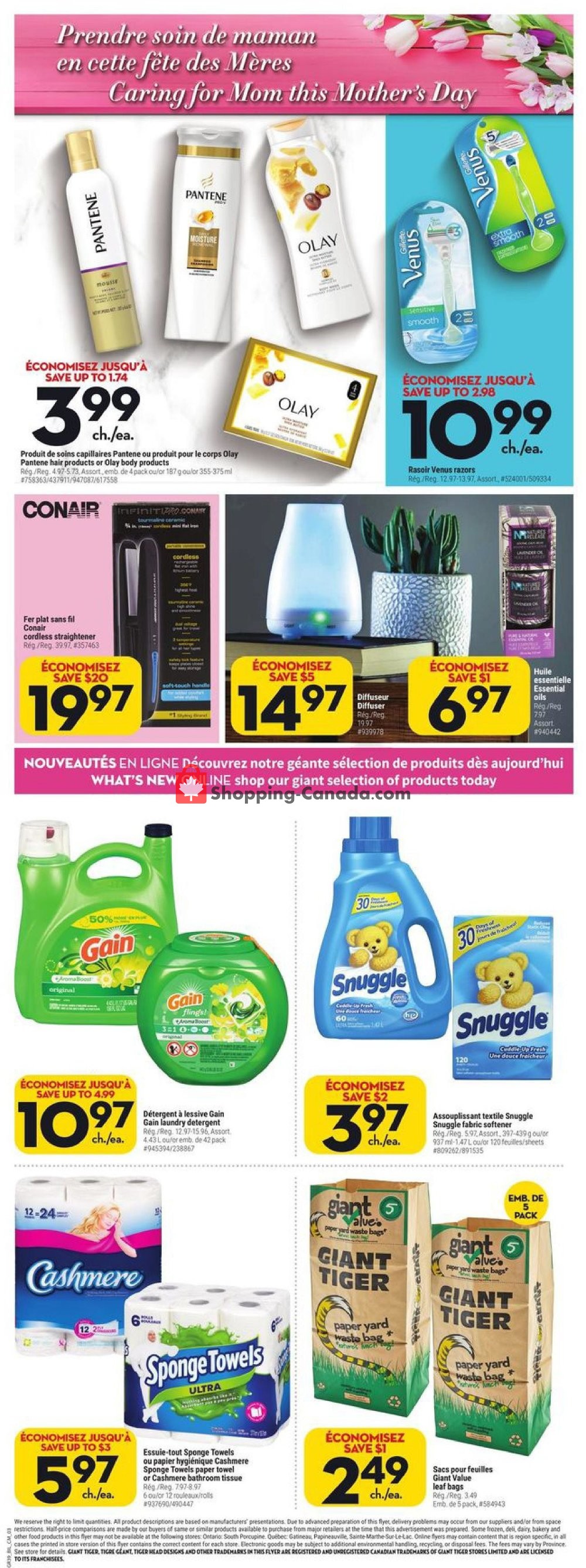 Giant Tiger flyer from Wednesday April 29, 2020 to Tuesday May 5, 2020 - page 3