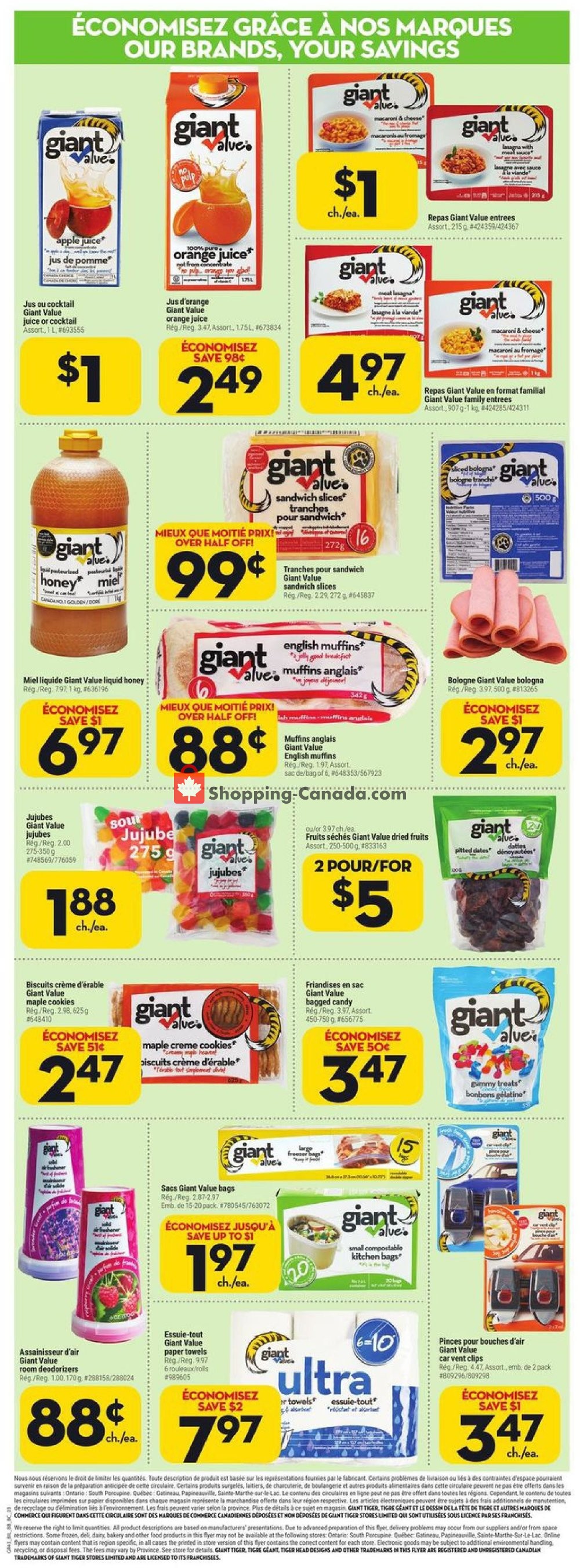 Giant Tiger flyer from Wednesday May 27, 2020 to Tuesday June 2, 2020 - page 3