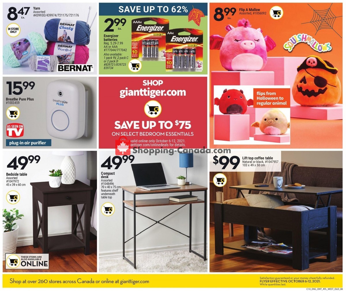Giant Tiger flyer from Wednesday October 6, 2021 to Tuesday October 12, 2021 - page 18