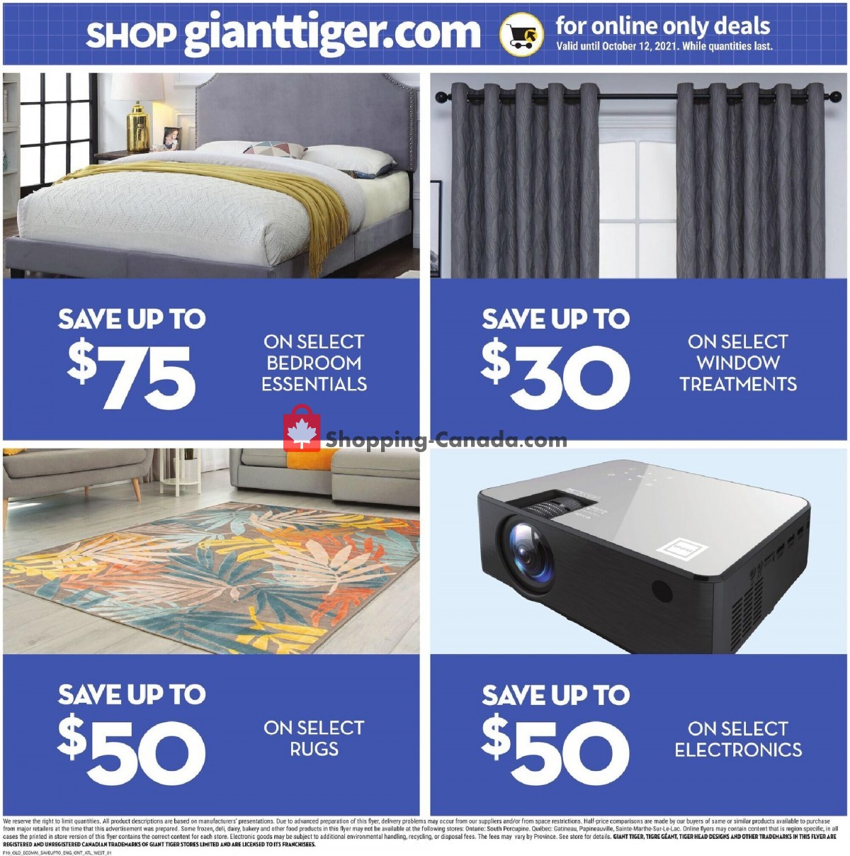 Giant Tiger flyer from Wednesday October 6, 2021 to Tuesday October 12, 2021 - page 20