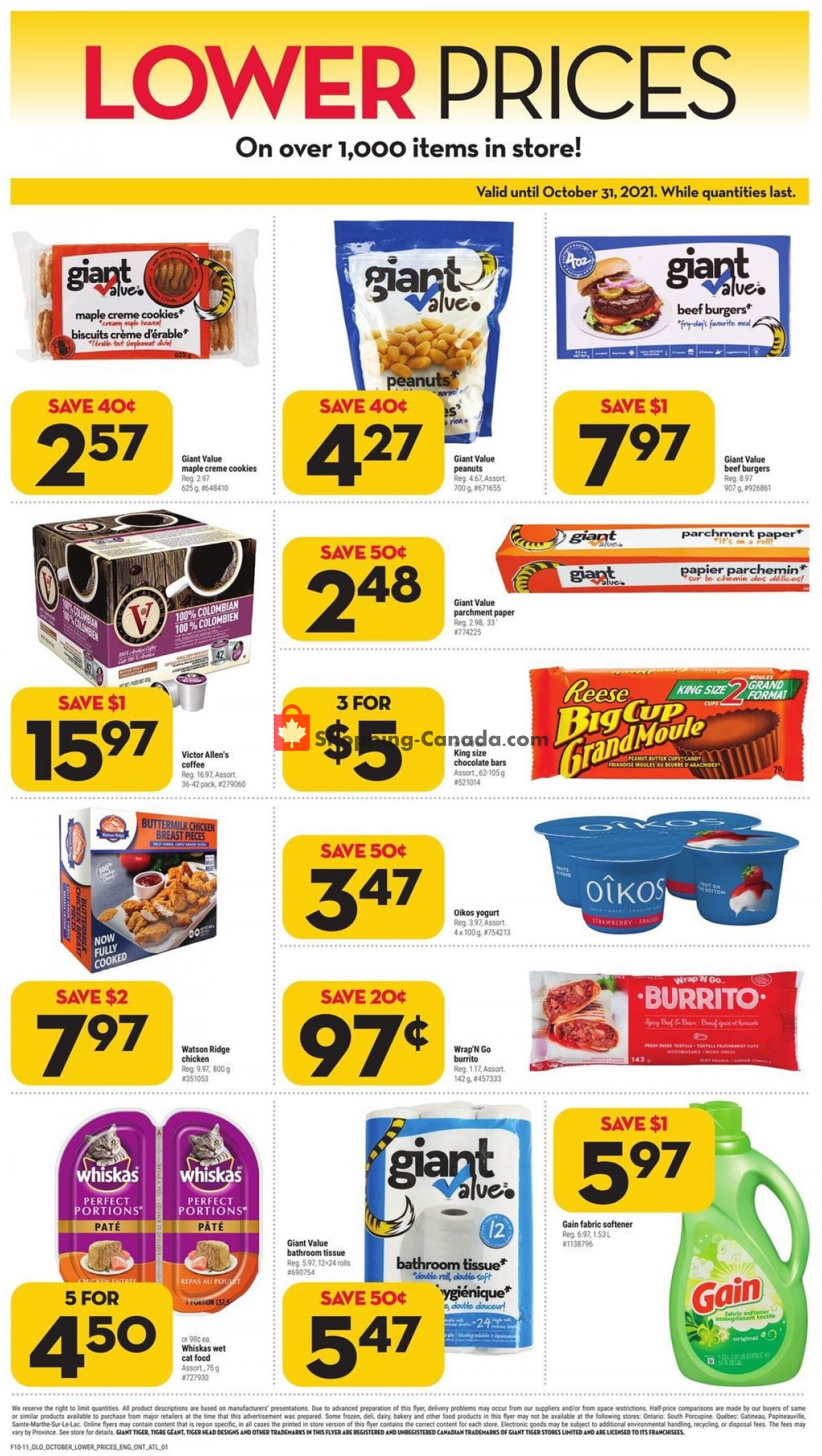 Giant Tiger flyer from Wednesday October 6, 2021 to Tuesday October 12, 2021 - page 7