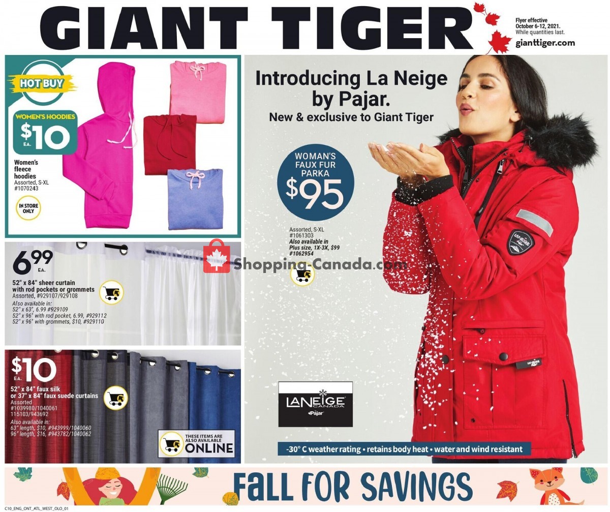 Giant Tiger flyer from Wednesday October 6, 2021 to Tuesday October 12, 2021 - page 10