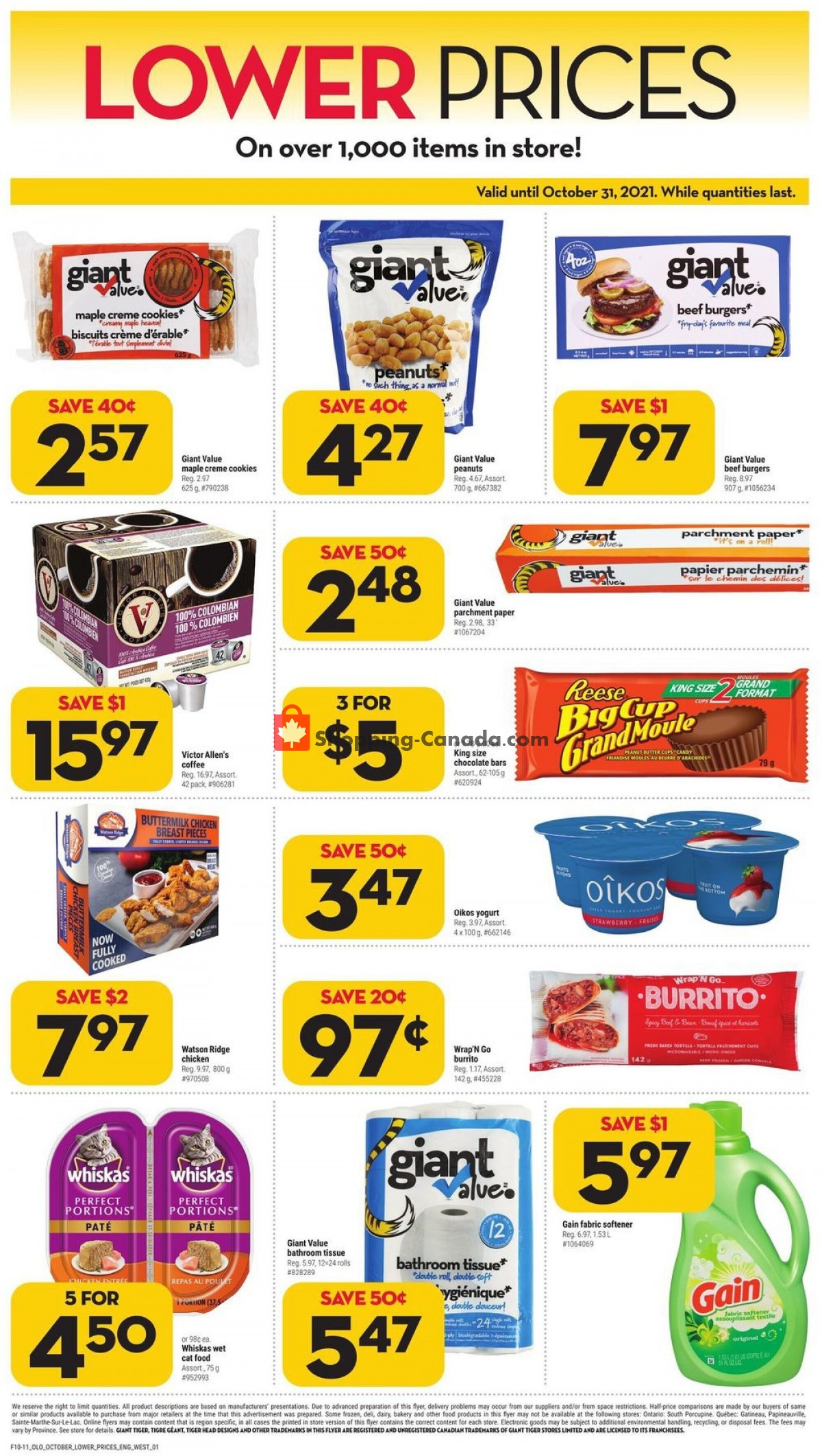 Giant Tiger flyer from Wednesday October 6, 2021 to Tuesday October 12, 2021 - page 7