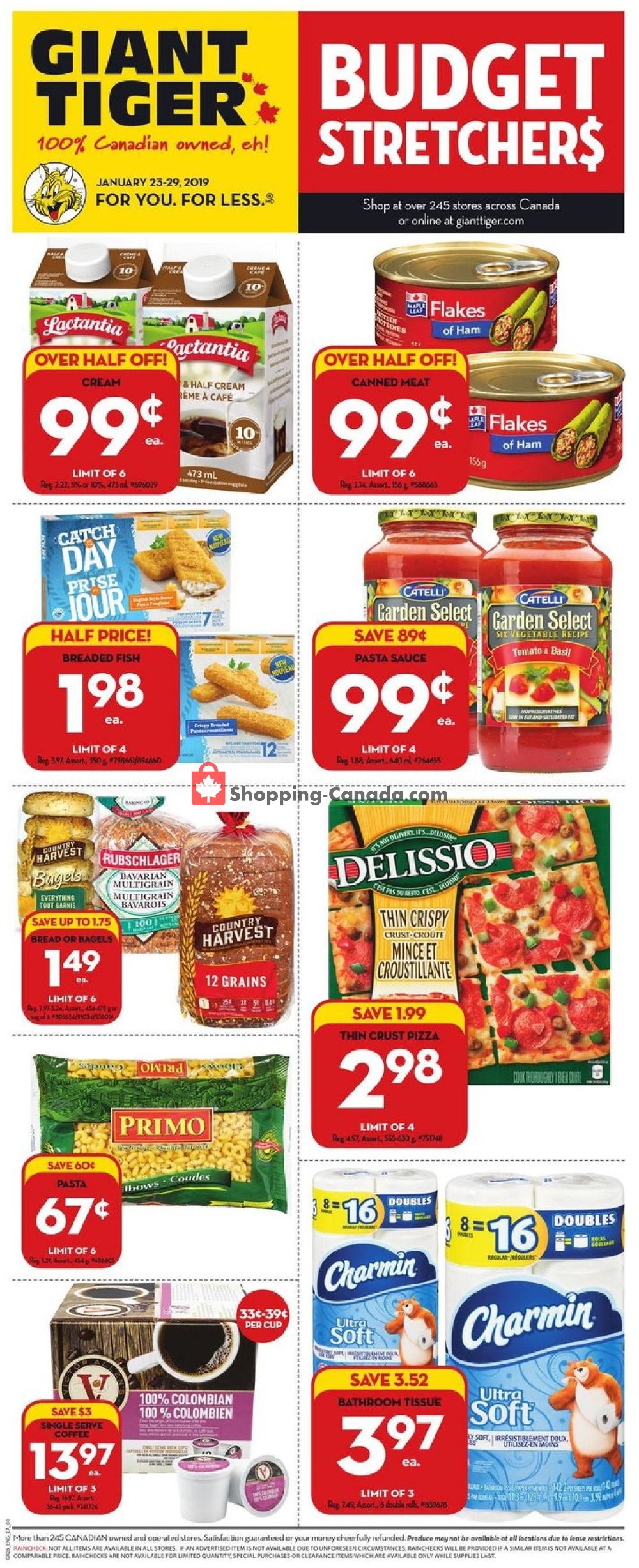 Flyer and weekly ads Giant Tiger Canada (Fresh Value ON) from