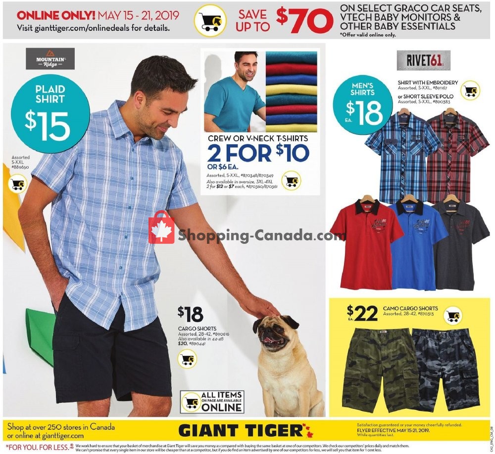 Giant Tiger flyer from Wednesday May 15, 2019 to Tuesday May 21, 2019 - page 13