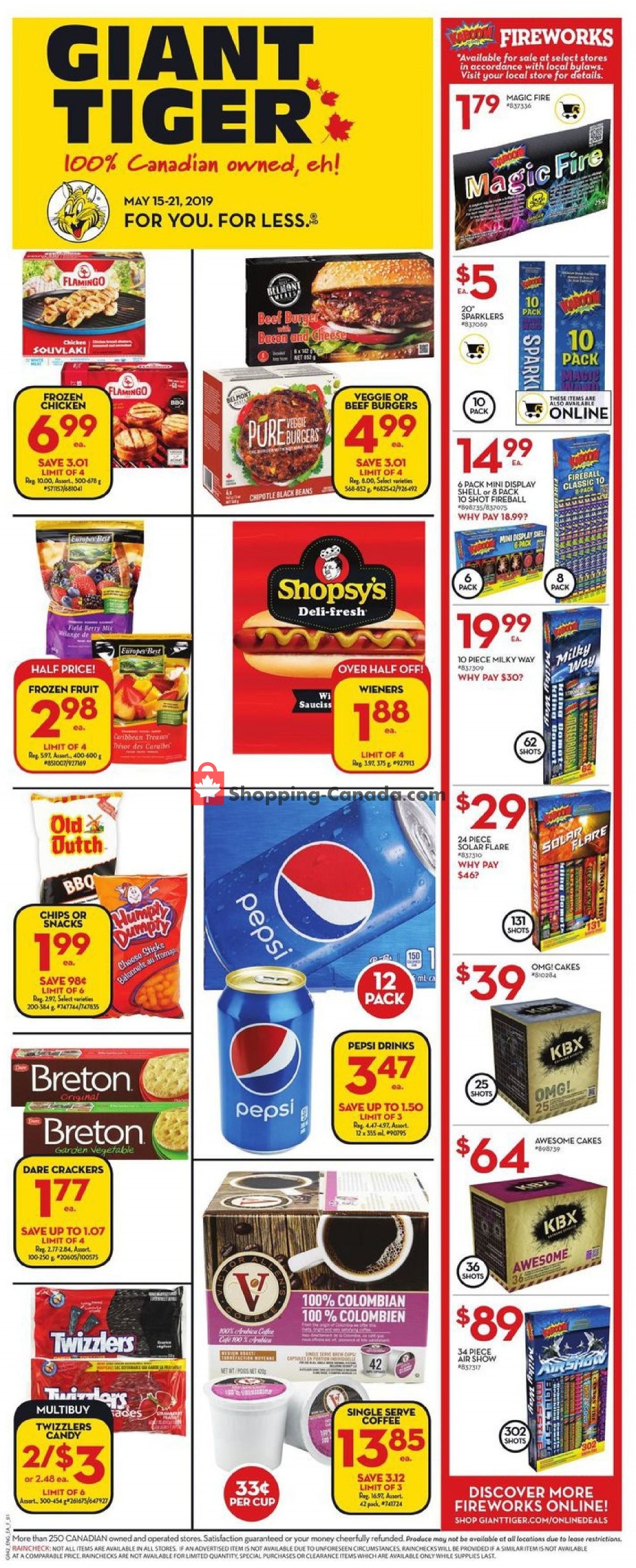 Giant Tiger flyer from Wednesday May 15, 2019 to Tuesday May 21, 2019 - page 3