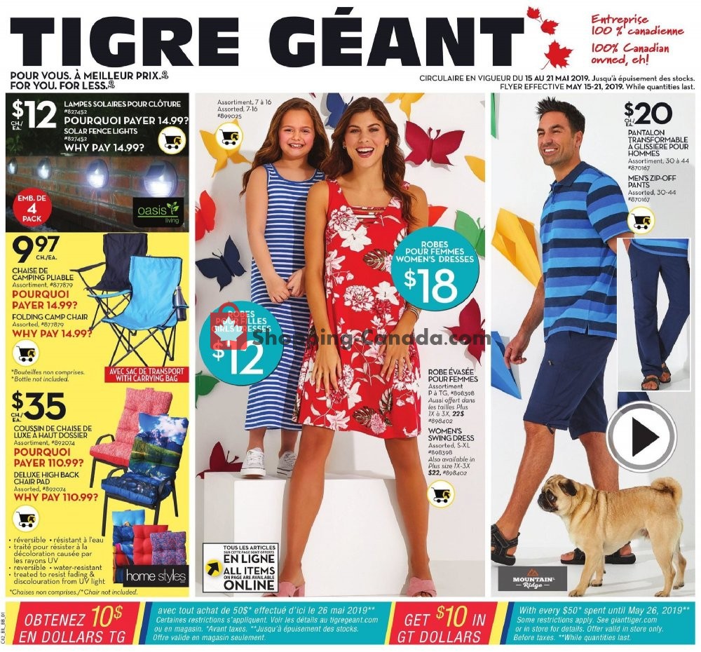 Giant Tiger flyer from Wednesday May 15, 2019 to Tuesday May 21, 2019 - page 6