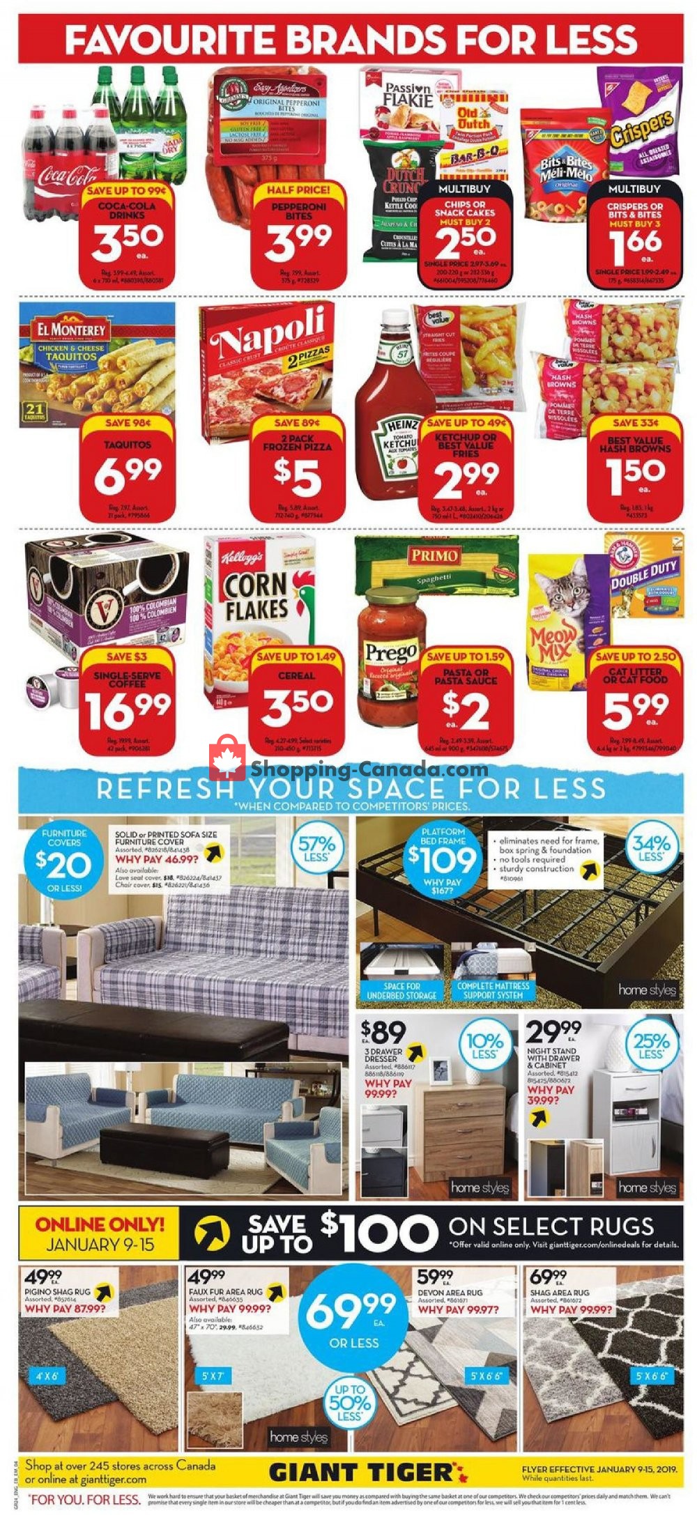 Giant Tiger flyer from Wednesday January 9, 2019 to Tuesday January 15, 2019 - page 3