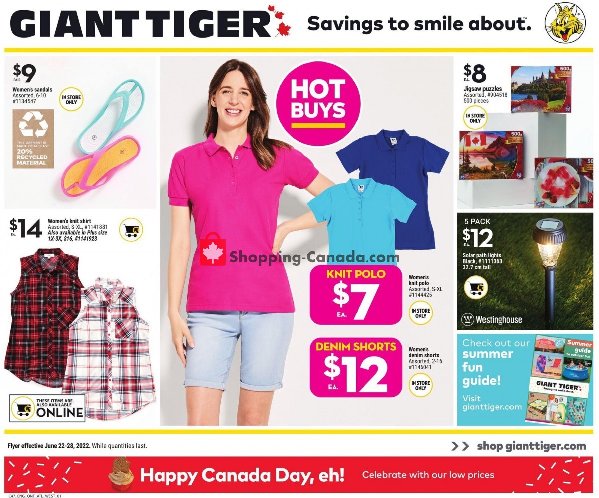 Giant Tiger flyer from Wednesday June 22, 2022 to Tuesday June 28, 2022 - page 8