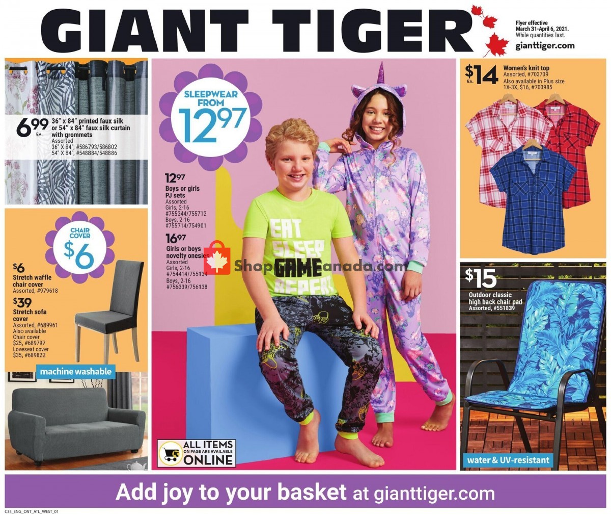 Giant Tiger flyer from Wednesday March 31, 2021 to Tuesday April 6, 2021 - page 8