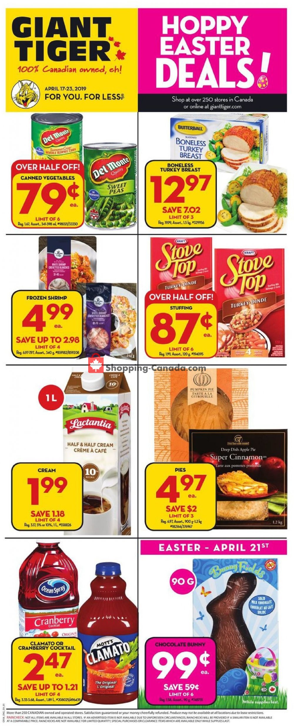 Giant Tiger flyer from Wednesday April 17, 2019 to Tuesday April 23, 2019 - page 3