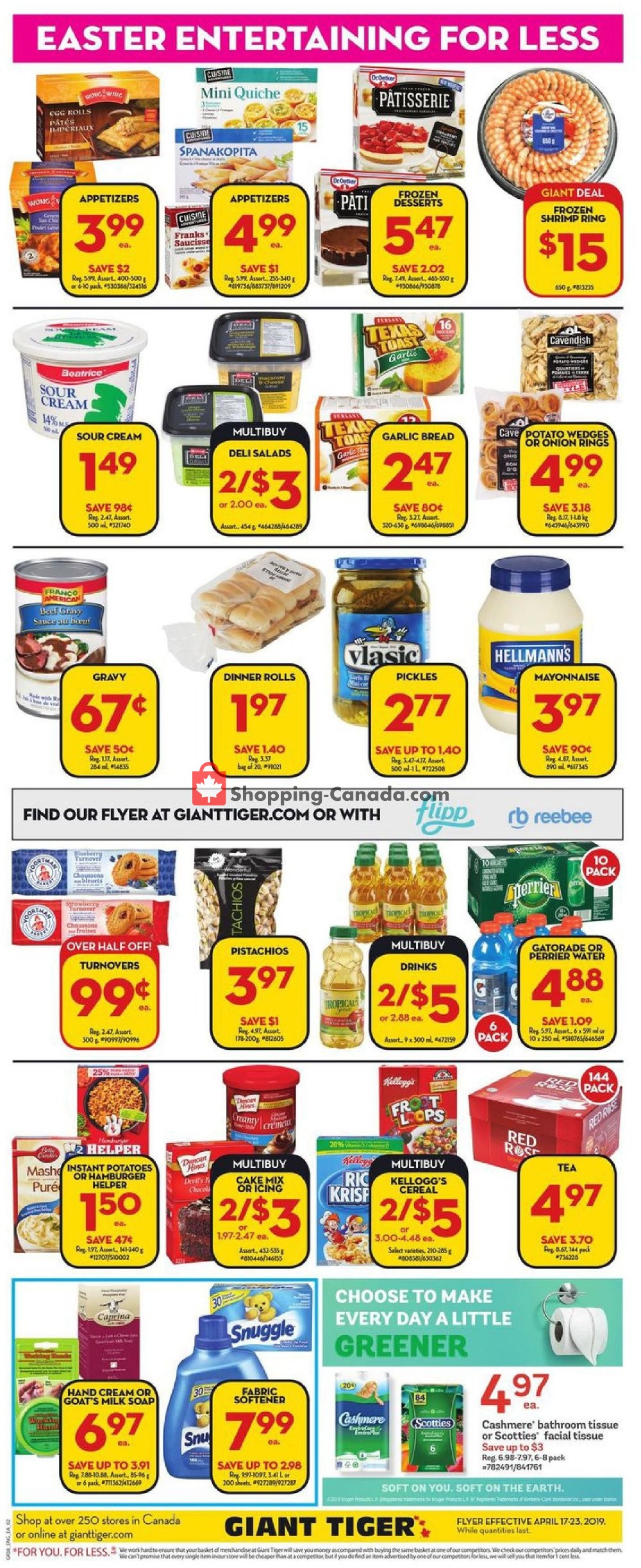 Giant Tiger flyer from Wednesday April 17, 2019 to Tuesday April 23, 2019 - page 4
