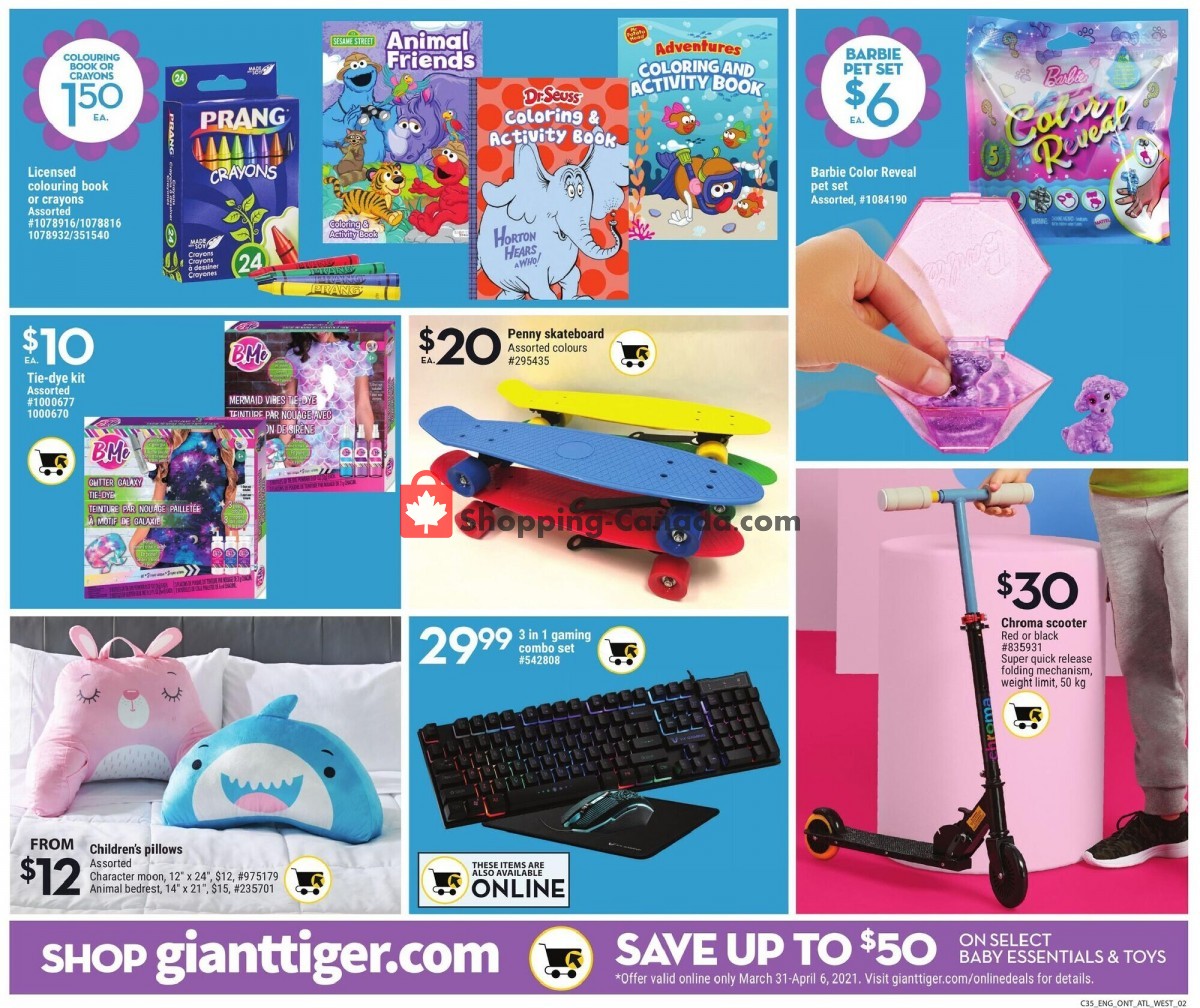 Giant Tiger flyer from Wednesday March 31, 2021 to Tuesday April 6, 2021 - page 10